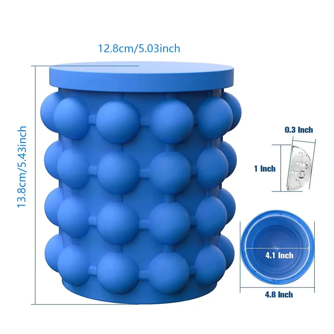 POSUDA ZA LED / 100 KOCKI LEDA